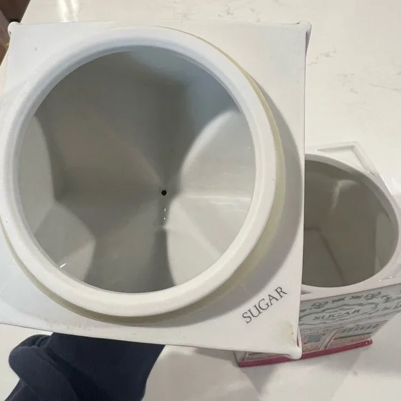 Lenox Village Sugar Canister - 1990 - Picture 6 of 8